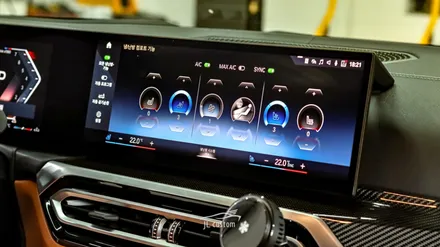 대전 BMW M 퍼포먼스 시트도 순정형 통풍시트 완성. / 대전 서구, 세종, 청주, 천안