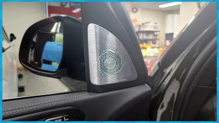 BMW X7 회오리풀커버 + AVI BM100 스피커로 음질& 엠비언트UP / 대전 서구, 세종, 청주, 천안