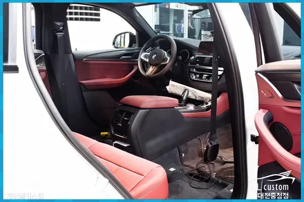대전 BMW 20d X4 엑스드라이브 통풍시트 시공장착 / 대전 서구, 세종, 청주, 천안