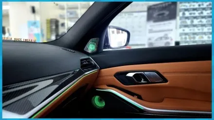 BMW 340I 실내를 이렇게 바꿔보세요. 회오리풀커버+스피커 제이엘커스텀 / 대전 서구, 세종, 청주, 천안