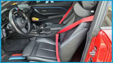 BMW 428I 컬러안전벨트로 실내와 외관 분위기 UP / 대전 서구, 세종, 청주, 천안
