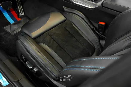 대전 BMW 3시리즈 320D 알칸타라 시트 그대로 통풍시트 시공! / 대전 서구, 세종, 청주, 천안