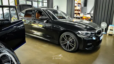 대전 BMW 3시리즈 내 차의 안전을 위한 꼭 필요한 아이템! 아이나비 블랙박스 + 에코파워팩 보조배터리 조합. / 대전 서구, 세종, 청주, 천안