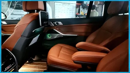 BMW X7 회오리풀커버 + AVI BM100 스피커로 음질& 엠비언트UP / 대전 서구, 세종, 청주, 천안