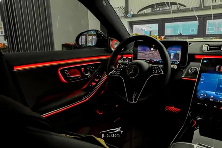 대전 액티브 엠비언트 벤츠 S450 실내 인테리어의 필수 아이템! / 대전 서구, 세종, 청주, 천안