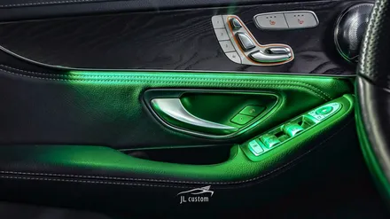 대전 벤츠 GLC 220D 64색 멀티 컬러 화려한 엠비언트 무드등! / 대전 서구, 세종, 청주, 천안