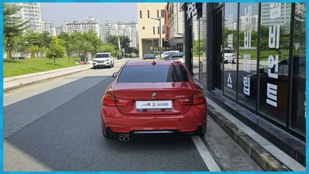BMW 428I 컬러안전벨트로 실내와 외관 분위기 UP / 대전 서구, 세종, 청주, 천안