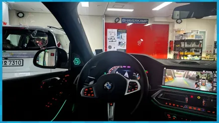 BMW X7 회오리풀커버 + AVI BM100 스피커로 음질& 엠비언트UP / 대전 서구, 세종, 청주, 천안