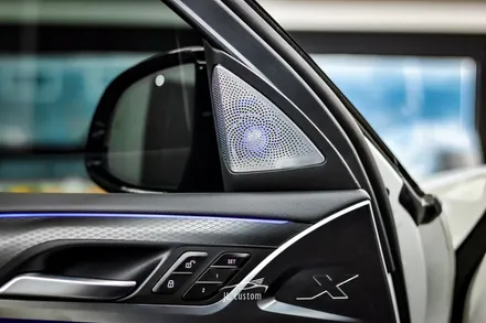 BMW X4 크리스털 파츠 교체와 회오리 풀 커버 시공은 실내 인테리어의 필수 아이템! / 대전 서구, 세종, 청주, 천안