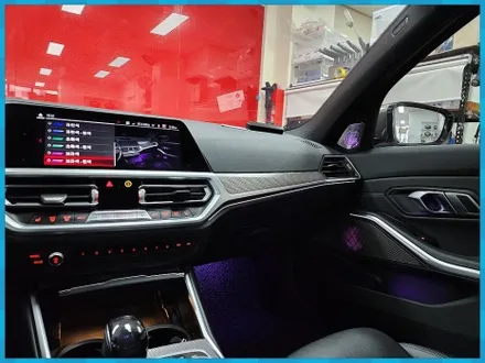 BMW 3시리즈에도 엠비언트가 됩니다. 스피커도 바꾸고요. 회오리스피커 대전제이엘커스텀 / 대전 서구, 세종, 청주, 천안