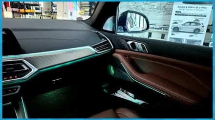 BMW만의 특별한 실내 튜닝 X7 회오리풀커버 + AVI스피커 대전 / 대전 서구, 세종, 청주, 천안