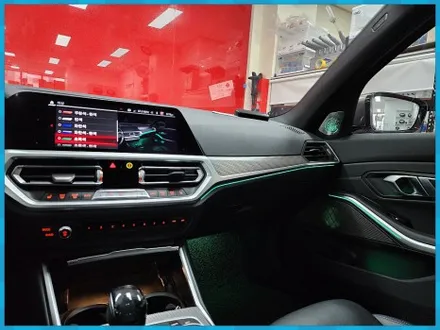 BMW 3시리즈에도 엠비언트가 됩니다. 스피커도 바꾸고요. 회오리스피커 대전제이엘커스텀 / 대전 서구, 세종, 청주, 천안