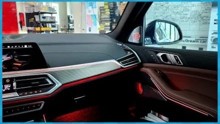 BMW만의 특별한 실내 튜닝 X7 회오리풀커버 + AVI스피커 대전 / 대전 서구, 세종, 청주, 천안
