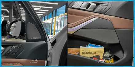 대전 BMW X7 더욱 고급스러운 실내를 위한 스피커 튜닝 / 대전 서구, 세종, 청주, 천안