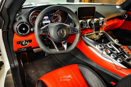 벤츠 AMG GT 퍼포먼스 핸들은 LED 카본 핸들로 완성! / 대전 서구, 세종, 청주, 천안