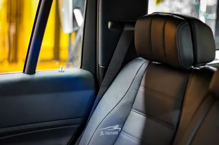 대전 벤츠 GLS 400d AMG 레드 안전벨트 교체시공. / 대전 서구, 세종, 청주, 천안