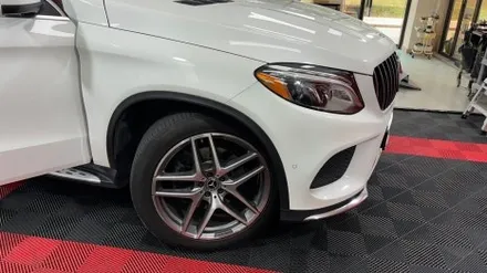 제이엘커스텀 대전점에서 벤츠 GLE 350D 앞범퍼 교체, 광각미러 시공 / 대전 서구, 세종, 청주, 천안