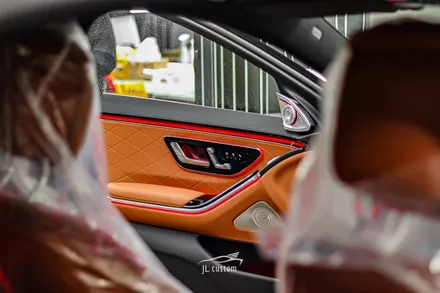 대전 벤츠 액티브 엠비언트 전문 시공! 벤츠 S400 / 제이엘커스텀 대전점.