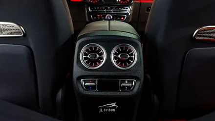 벤츠 지바겐 G63 amg 실내 풀 카본 파츠 / 송풍구 엠비언트 시공 / 대전 서구, 세종, 청주, 천안