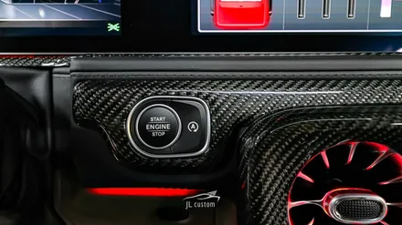 벤츠 지바겐 G63 amg 실내 풀 카본 파츠 / 송풍구 엠비언트 시공 / 대전 서구, 세종, 청주, 천안