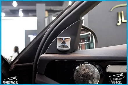대전 벤츠 C클래스 C200d 3d 전동트위터 시공 / 대전 서구, 세종, 청주, 천안