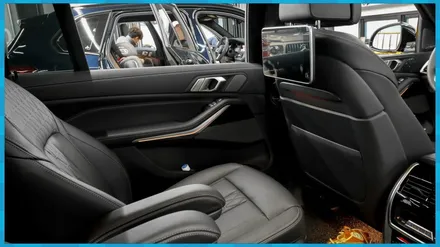 대전 BMW X7 30D  그만의 실내 엠비언트스피커.  음질은 덤 / 대전 서구, 세종, 청주, 천안