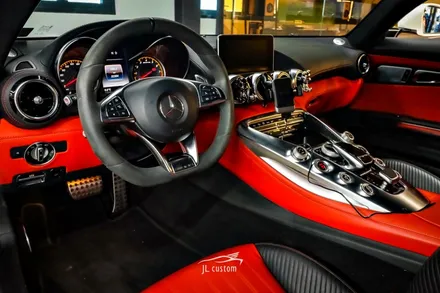 벤츠 AMG GT 퍼포먼스 핸들은 LED 카본 핸들로 완성! / 대전 서구, 세종, 청주, 천안