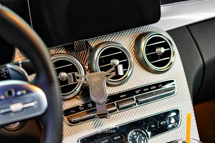 대전 벤츠 C43 AMG 꼭 해야 하는 실내 튜닝이 있다면?? 송풍구 엠비언트 / 전동 트위터 시공! / 대전 서구, 세종, 청주, 천안