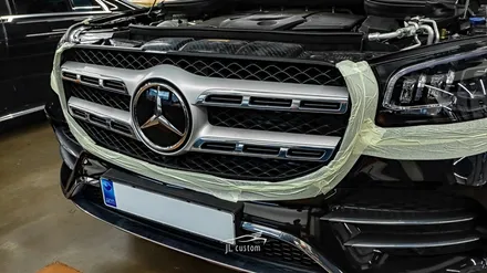 대전 벤츠 GLS 400d 자동차의 이미지를 한 번에 바꿔줄 세로 그릴 교체 시공! / 대전 서구, 세종, 청주, 천안