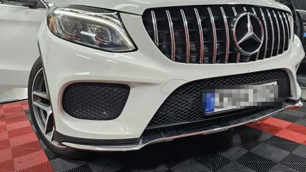 제이엘커스텀 대전점에서 벤츠 GLE 350D 앞범퍼 교체, 광각미러 시공 / 대전 서구, 세종, 청주, 천안