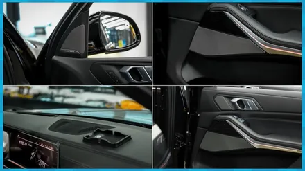 대전 BMW X7 30D  그만의 실내 엠비언트스피커.  음질은 덤 / 대전 서구, 세종, 청주, 천안