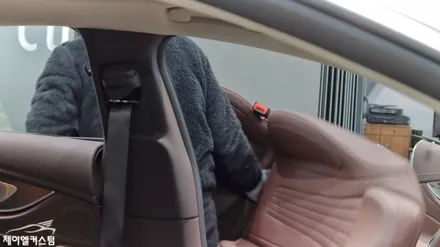 벤츠통풍시트 GLS 2열,통풍엠비언트 시공후기 / 대전 서구, 세종, 청주, 천안