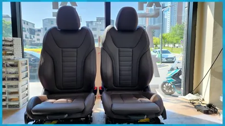 BMW 330e 계절옵션 통풍시트 시공. 제이엘커스텀대전 / 대전 서구, 세종, 청주, 천안