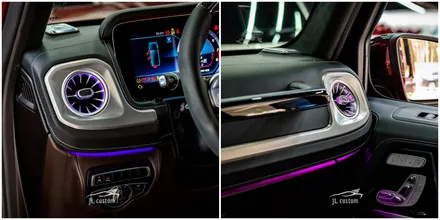 벤츠 지바겐 G63 AMG 화려한 퍼포먼스를 만족시켜 줄 송풍구 엠비언트! / 대전 서구, 세종, 청주, 천안