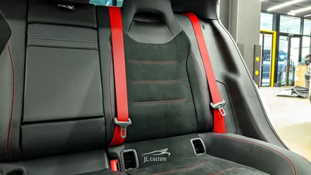 대전 벤츠 CLA 250 AMG 레드 컬러 안전벨트 교체! / 대전 서구, 세종, 청주, 천안