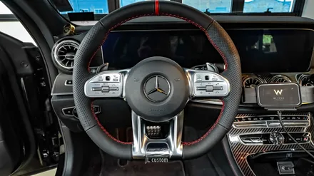 대전 벤츠 CLS 53 AMG  천연가죽 교체로 완성되는 핸들 열선! / 대전 서구, 세종, 청주, 천안