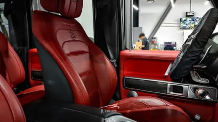 대전 벤츠 G 바겐 순정형 통풍시트 / AMG 레드 안전벨트 교체 정보. / 대전 서구, 세종, 청주, 천안