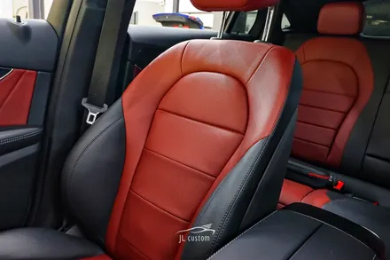 대전 벤츠 GLC 300e 실내 편의 옵션 튜닝 정보! 순정형 통풍시트 / 대전 서구, 세종, 청주, 천안