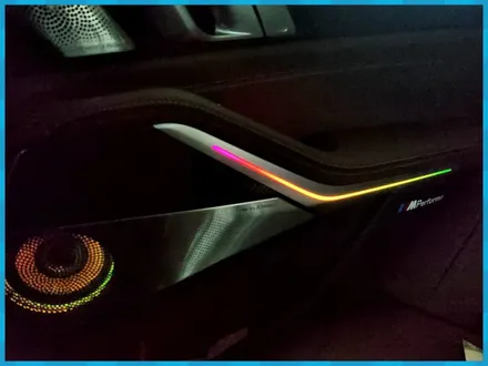 BMW X5 회오리풀커버와 루프엠비언트 실내시공 제이엘커스텀대전 / 대전 서구, 세종, 청주, 천안