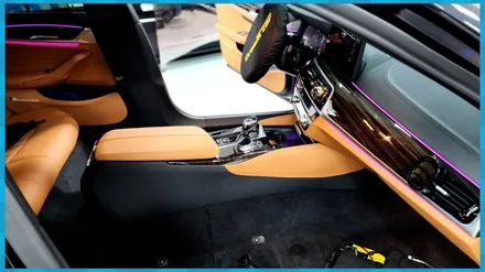 BMW 520i 통풍시트. 순정공조기로 순정처럼 시공해요 대전제이엘 / 대전 서구, 세종, 청주, 천안