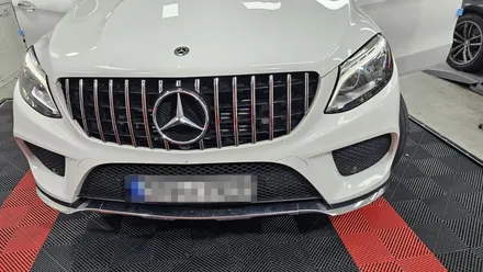 제이엘커스텀 대전점에서 벤츠 GLE 350D 앞범퍼 교체, 광각미러 시공 / 대전 서구, 세종, 청주, 천안