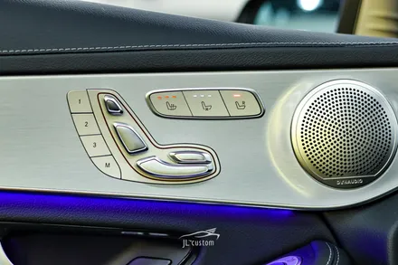 벤츠 GLC 300e 통풍시트 시공과 함께 R 버튼 활성화도 진행하세요! / 대전 서구, 세종, 청주, 천안