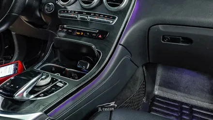 대전 벤츠 GLC 220D 64색 멀티 컬러 화려한 엠비언트 무드등! / 대전 서구, 세종, 청주, 천안