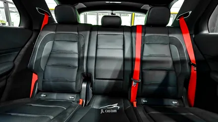 대전 벤츠 GLE 53 AMG 감성을 더해줄 레드 안전벨트 시공! / 대전 서구, 세종, 청주, 천안