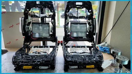 BMW 520i 통풍시트. 순정공조기로 순정처럼 시공해요 대전제이엘 / 대전 서구, 세종, 청주, 천안