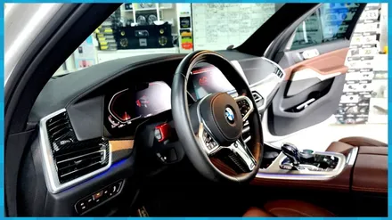 BMW만의 특별한 실내 튜닝 X7 회오리풀커버 + AVI스피커 대전 / 대전 서구, 세종, 청주, 천안
