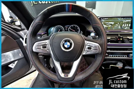 대전 BMW 7시리즈에 캐패시터 장착기 / 대전 서구, 세종, 청주, 천안