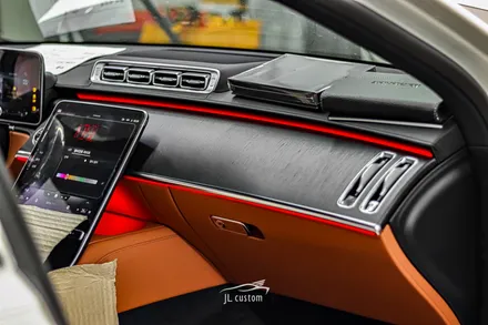대전 벤츠 액티브 엠비언트 전문 시공! 벤츠 S400 / 제이엘커스텀 대전점.
