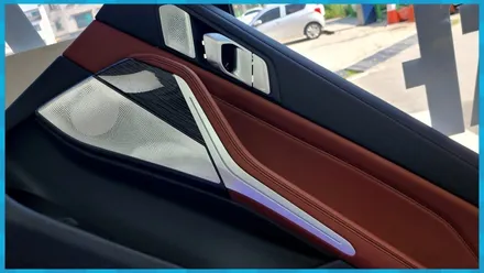 BMW X7 회오리풀커버 + AVI BM100 스피커로 음질& 엠비언트UP / 대전 서구, 세종, 청주, 천안