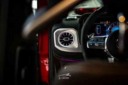 벤츠 지바겐 G63 AMG 화려한 퍼포먼스를 만족시켜 줄 송풍구 엠비언트! / 대전 서구, 세종, 청주, 천안